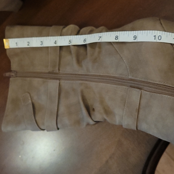 Call it Spring New Taupe Suede Ladies Boots 10 - Picture 9 of 11